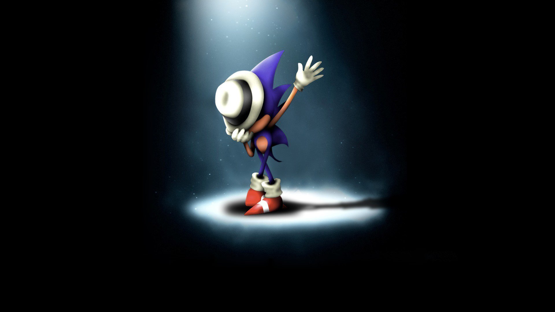 sonic sonic michael jackson chapeau lumière