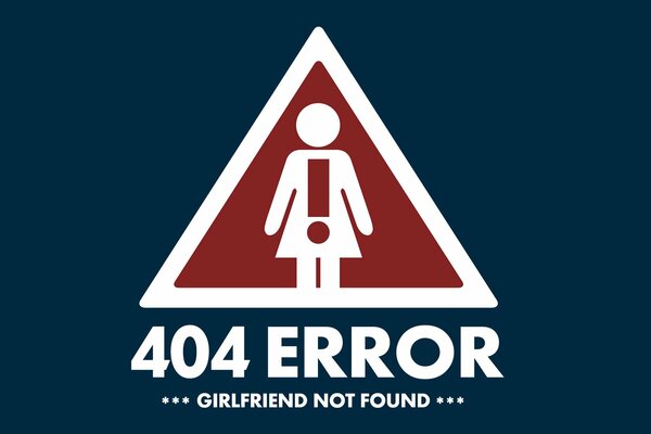 Signo de error 404 error con chica y signo de exclamación