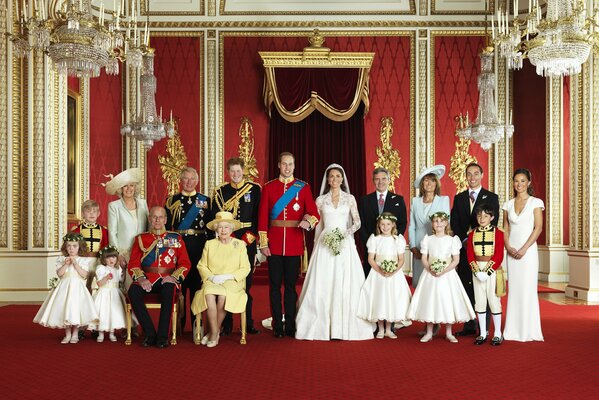 Свадьба королевской семьи Уэльский