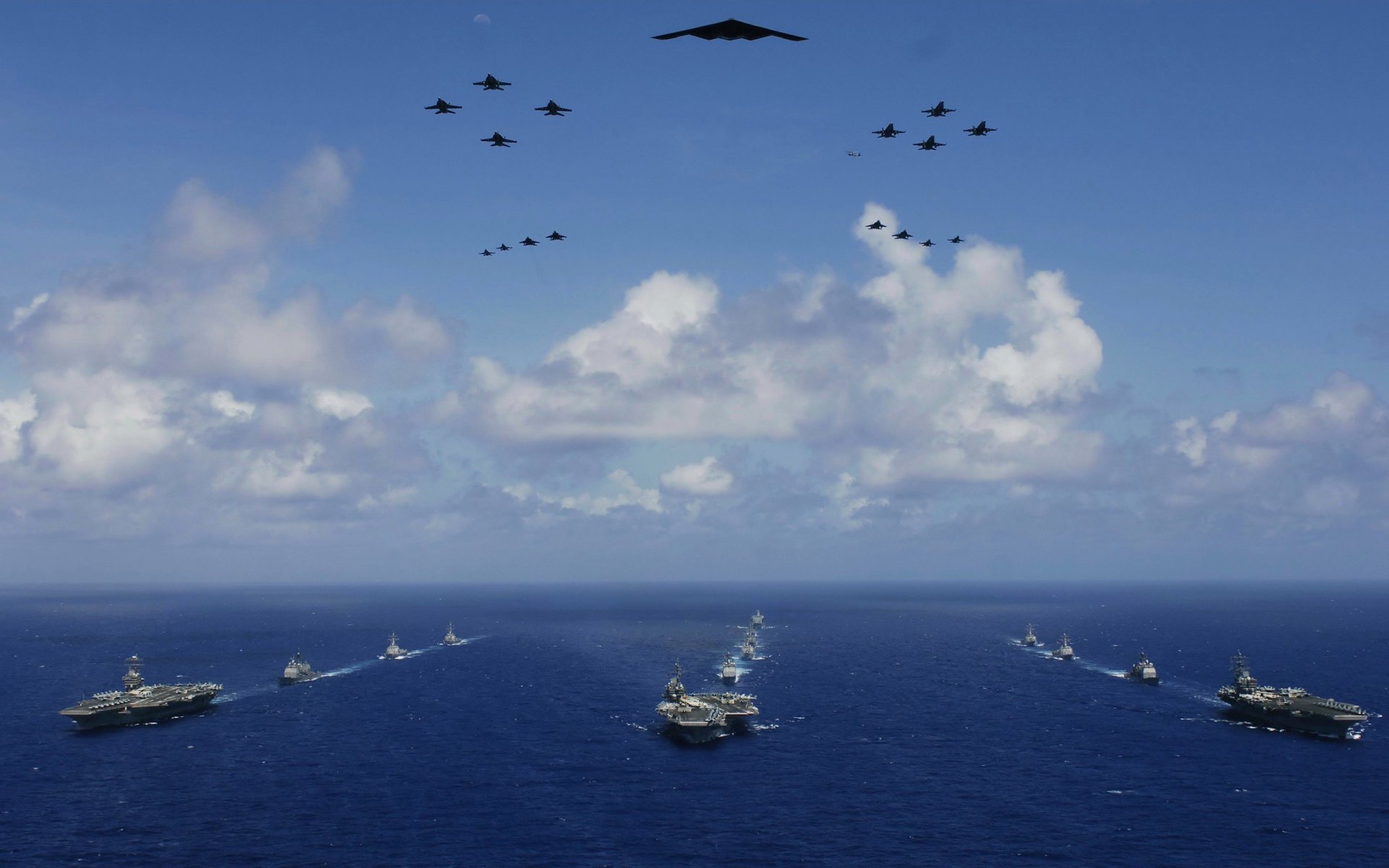 navy fleet planes sea