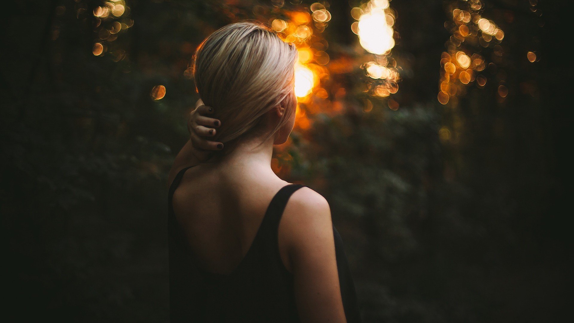 mädchen haare licht licht