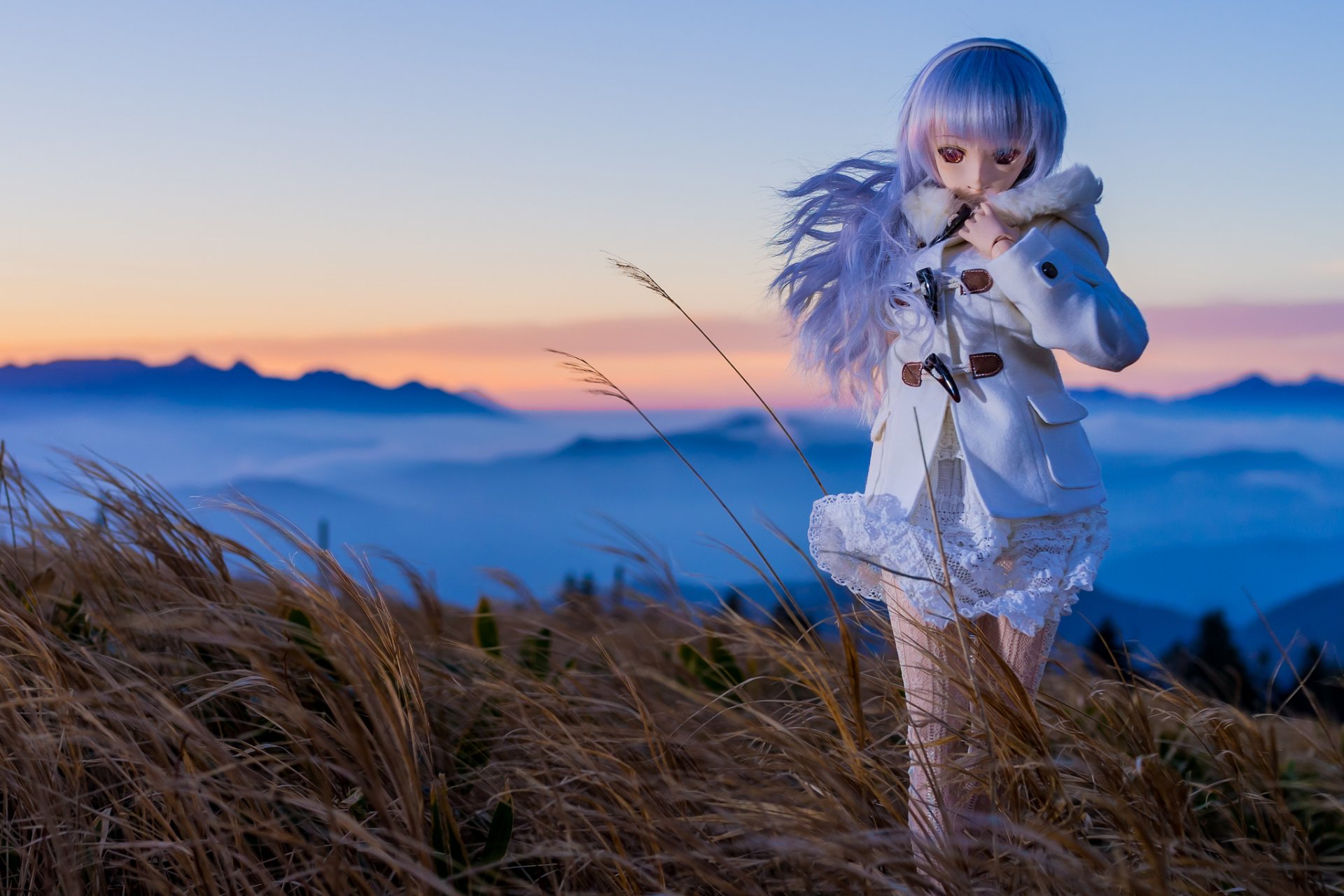 doll toys blonde nature walk