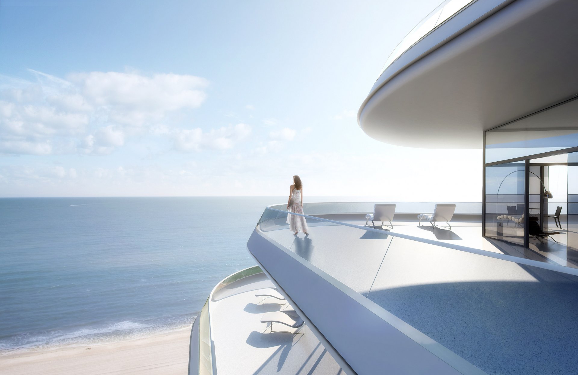 ocean villa views mood