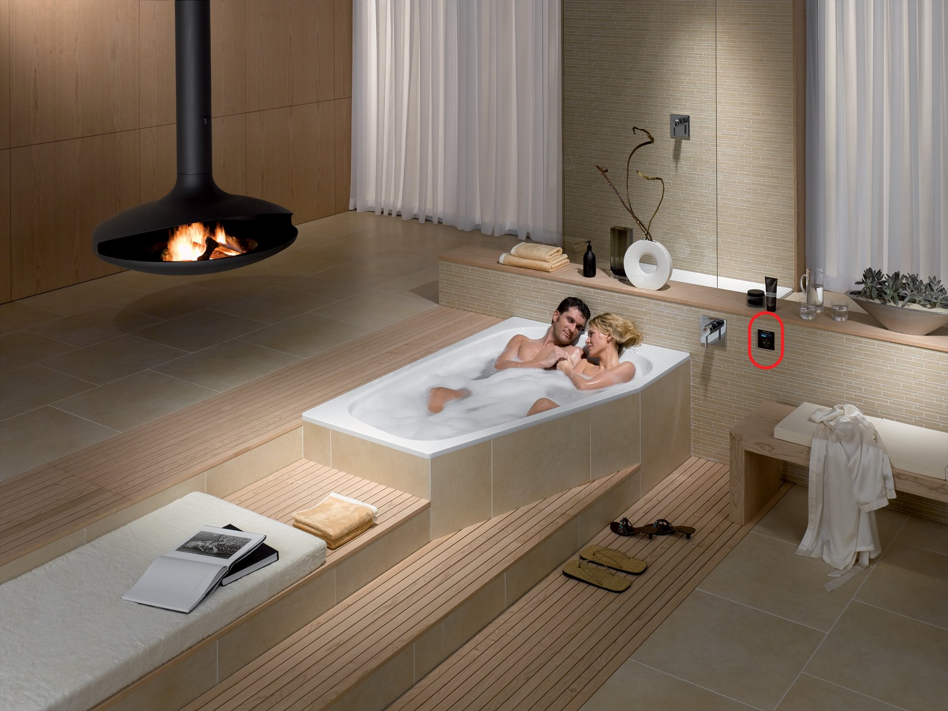 bagno camino due