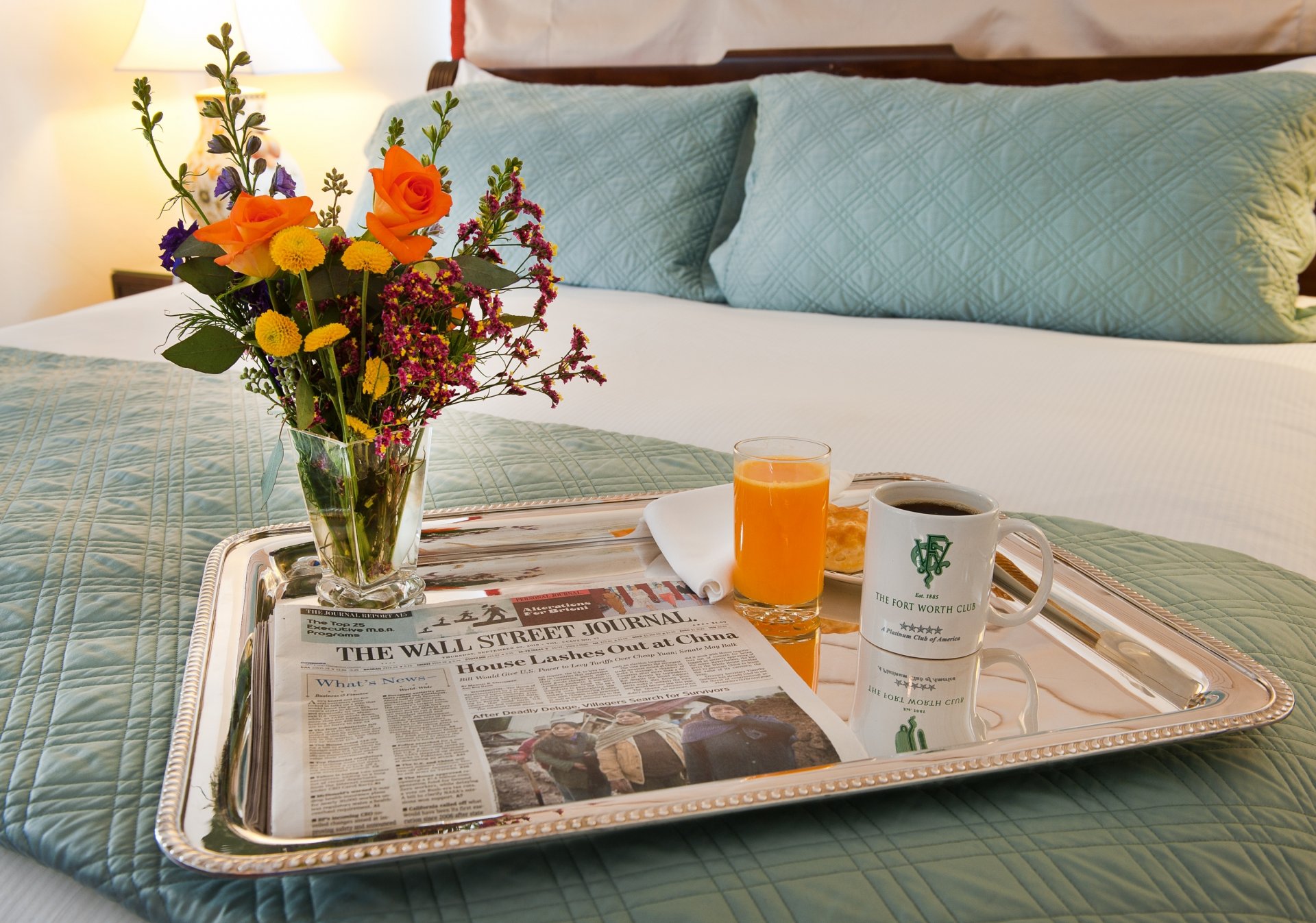 b& b petit déjeuner café