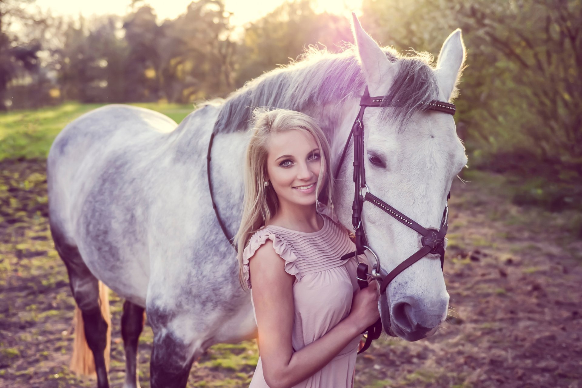lisette chica lisette lubbers caballo sonrisa