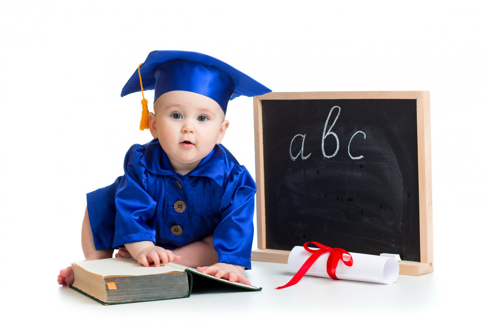 enfant bébé enfants uniformes bleu planche livre