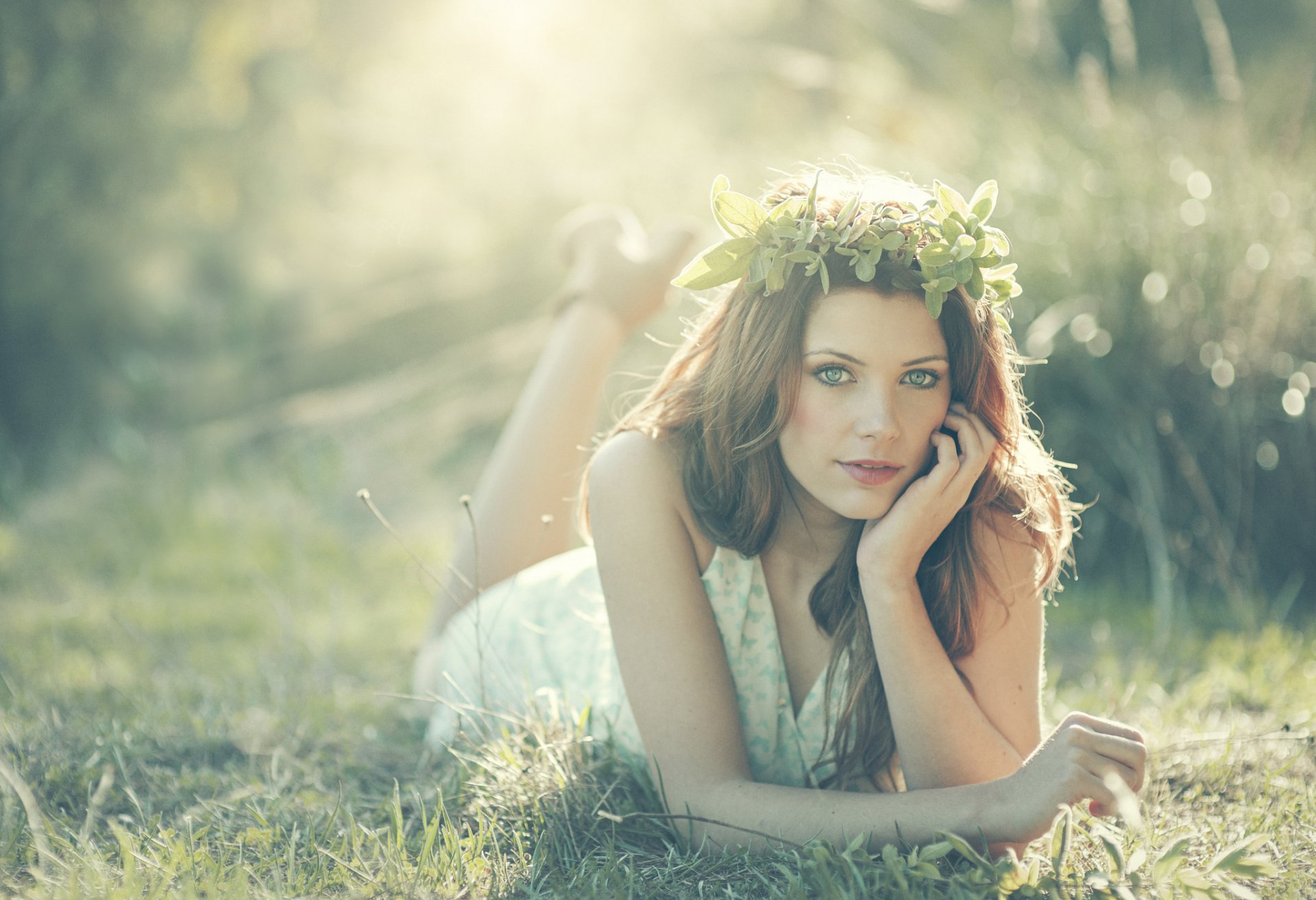 le portrait la couronne l été le soleil le regard