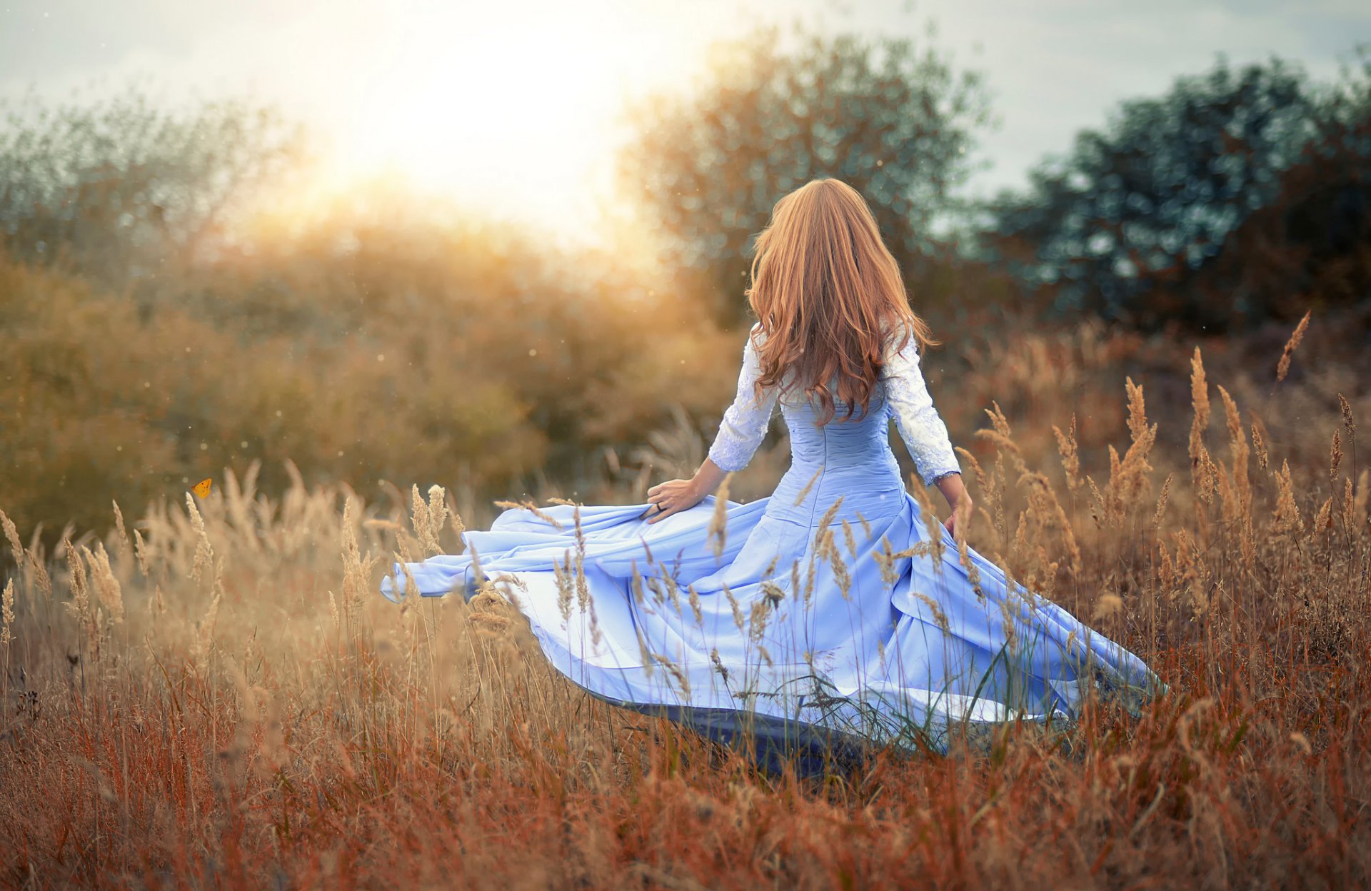 magical miss froggi girl dress nature