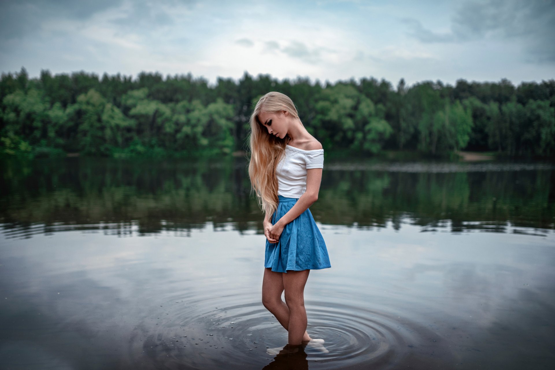 vetch victoria pichkurova quiet cute skirt feet in water george chernyad ev