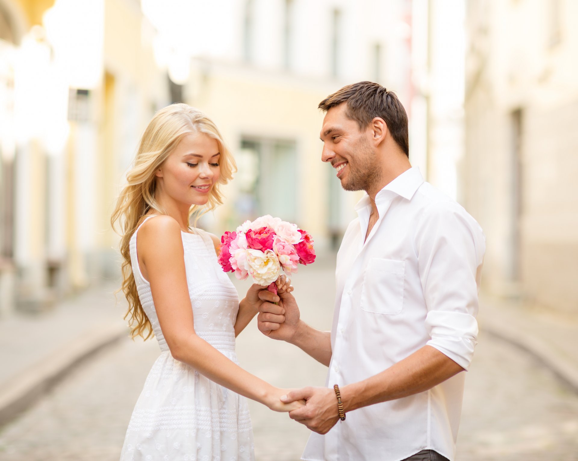 bouquet people relationship the pair flower