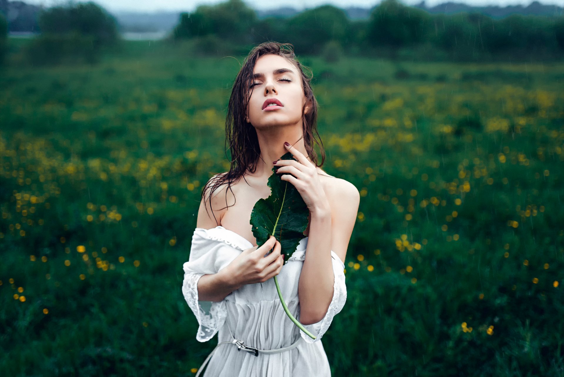 primavera pioggia vika victoria primavera pioggia foglia george chernyadyev