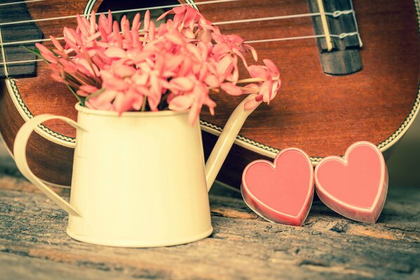 Canciones cordiales y románticas bajo la guitarra