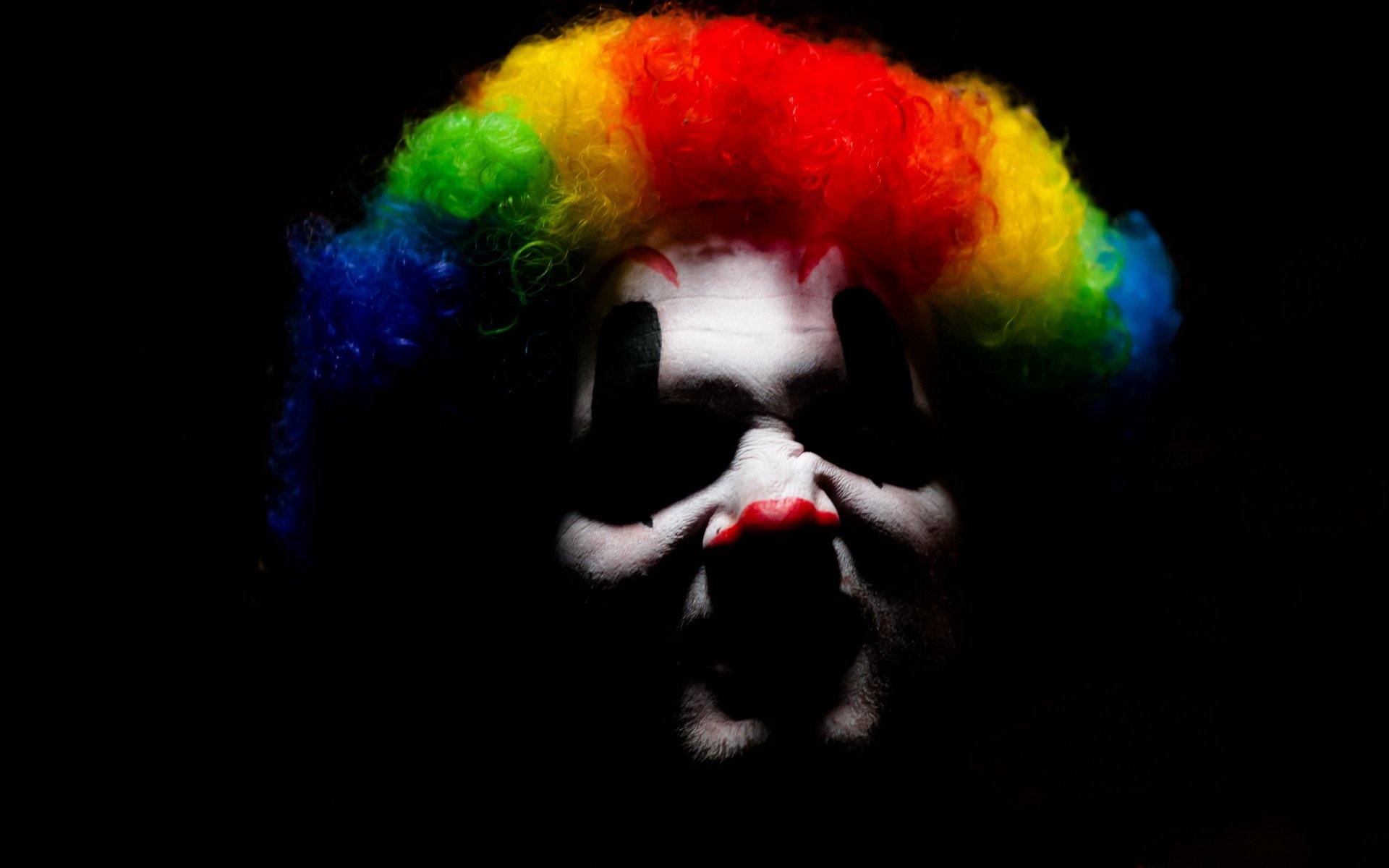 clown kolor tło