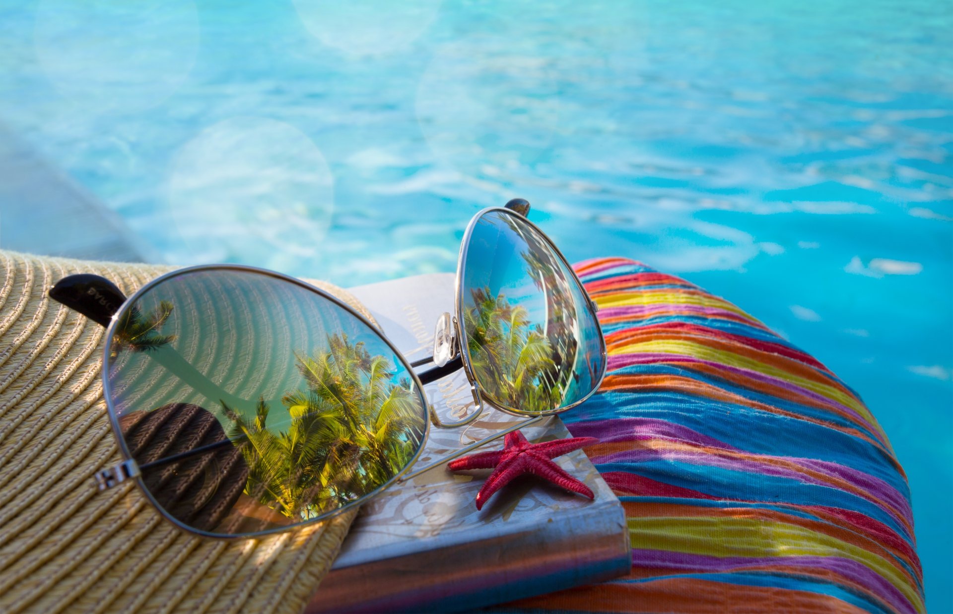 estate spiaggia accessori tempo libero sole occhiali estate mare sabbia