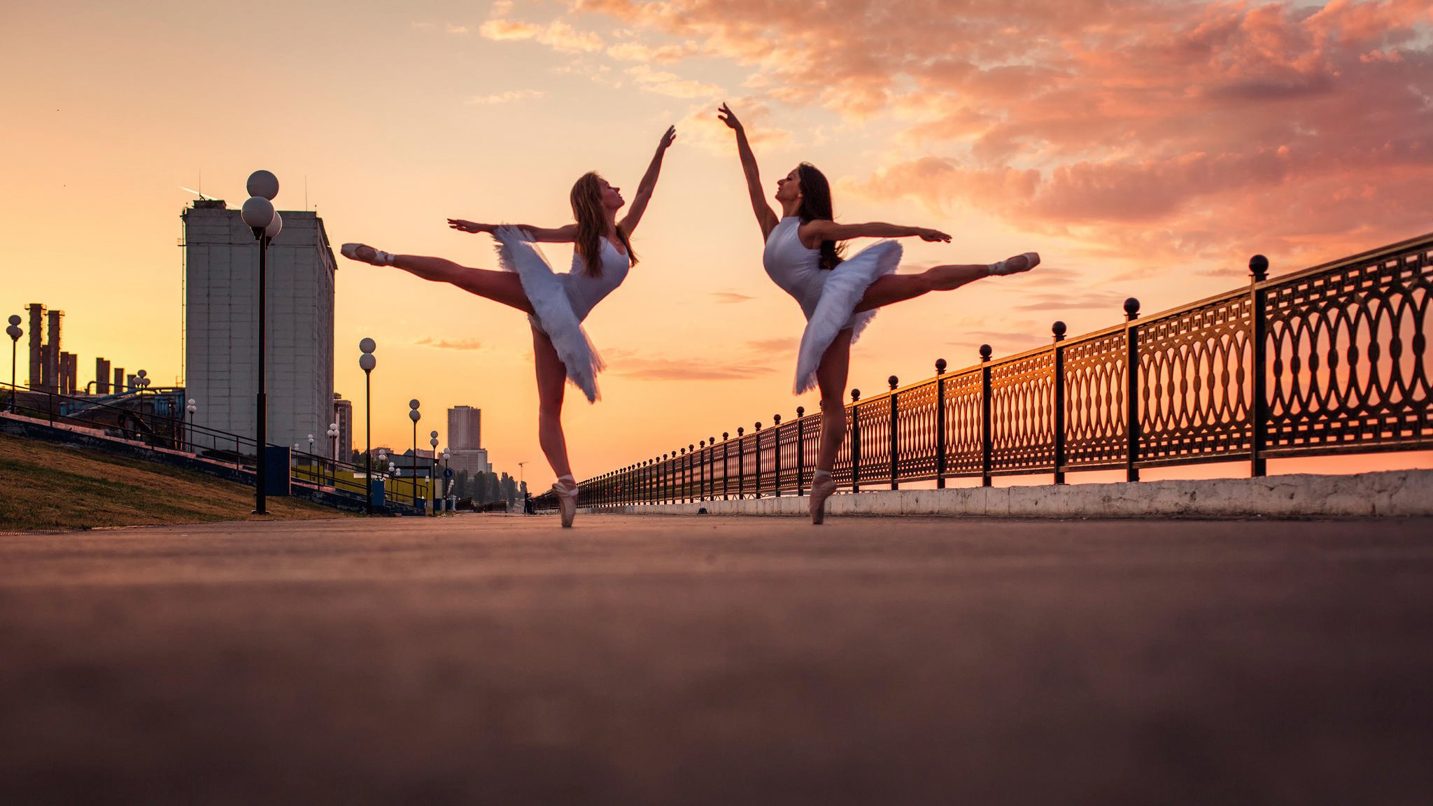 saratov la promenade les danseurs de ballet de danse