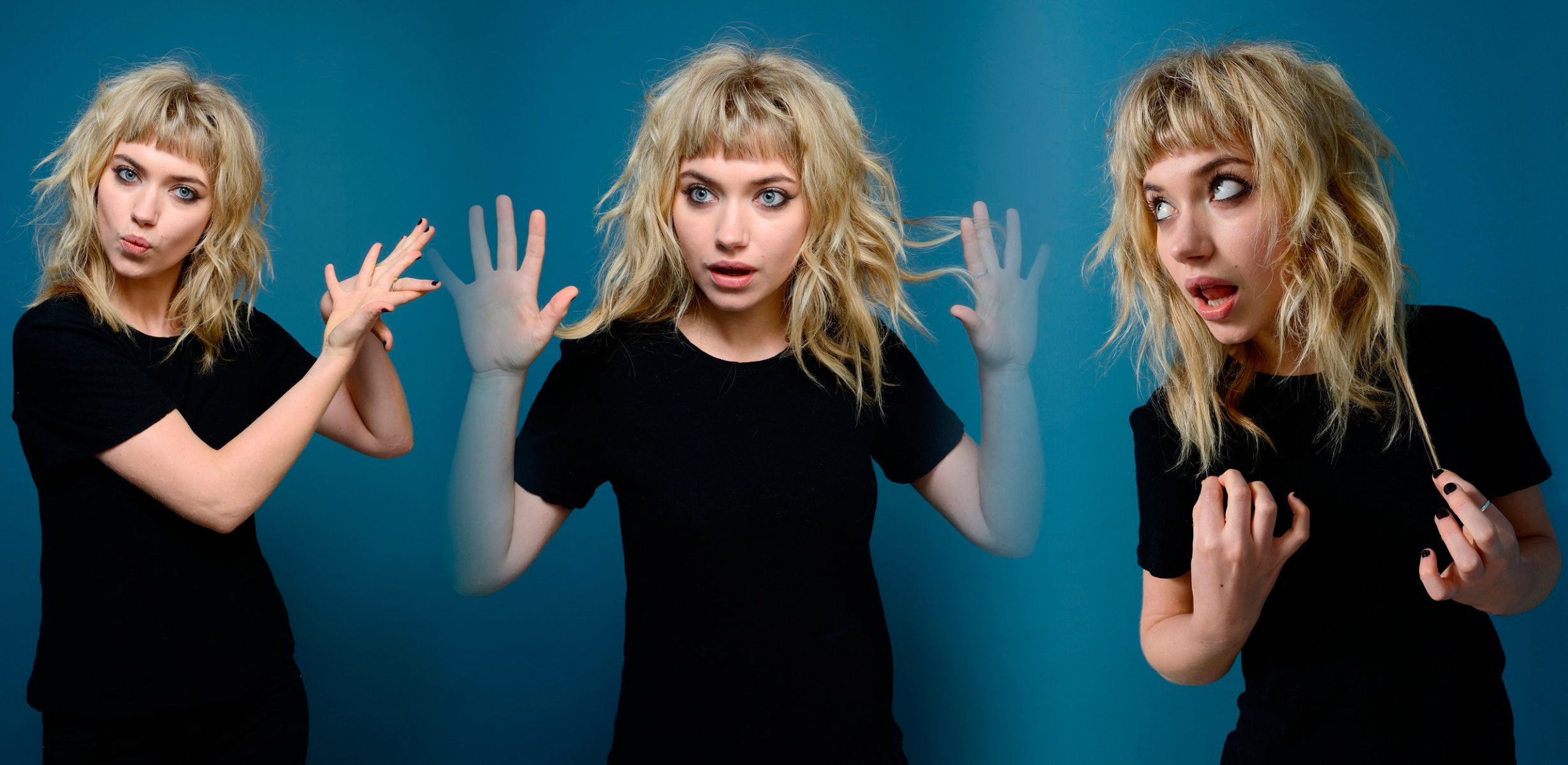 imogen poots facial expressions gesture