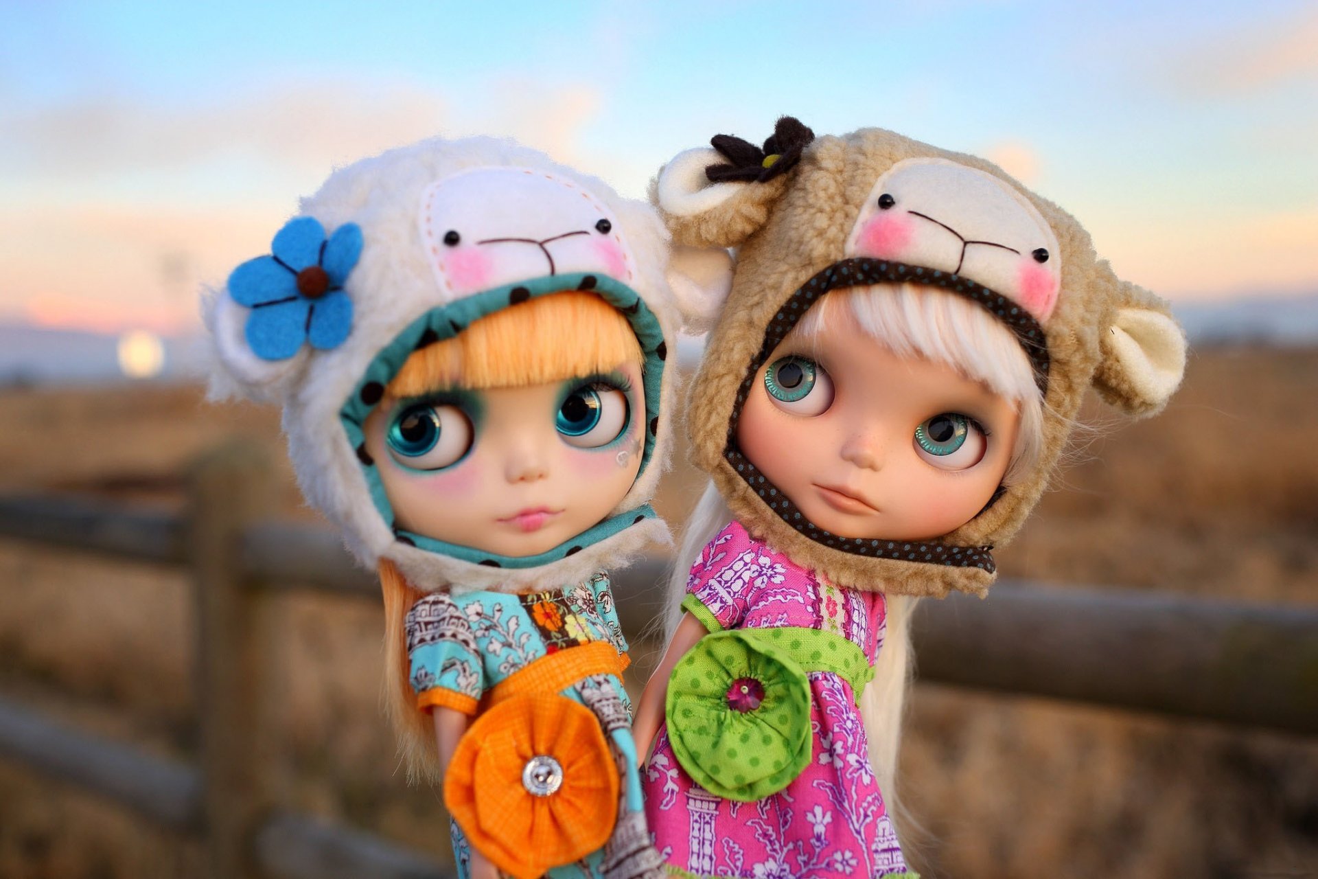 doll toys girls hats nature