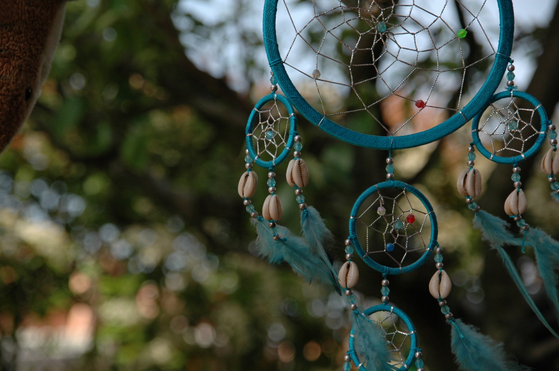 atrapasueños talismán amuleto plumas