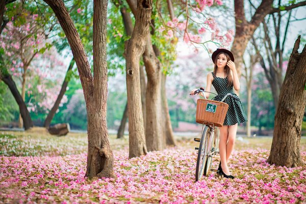 Tender photo in the park