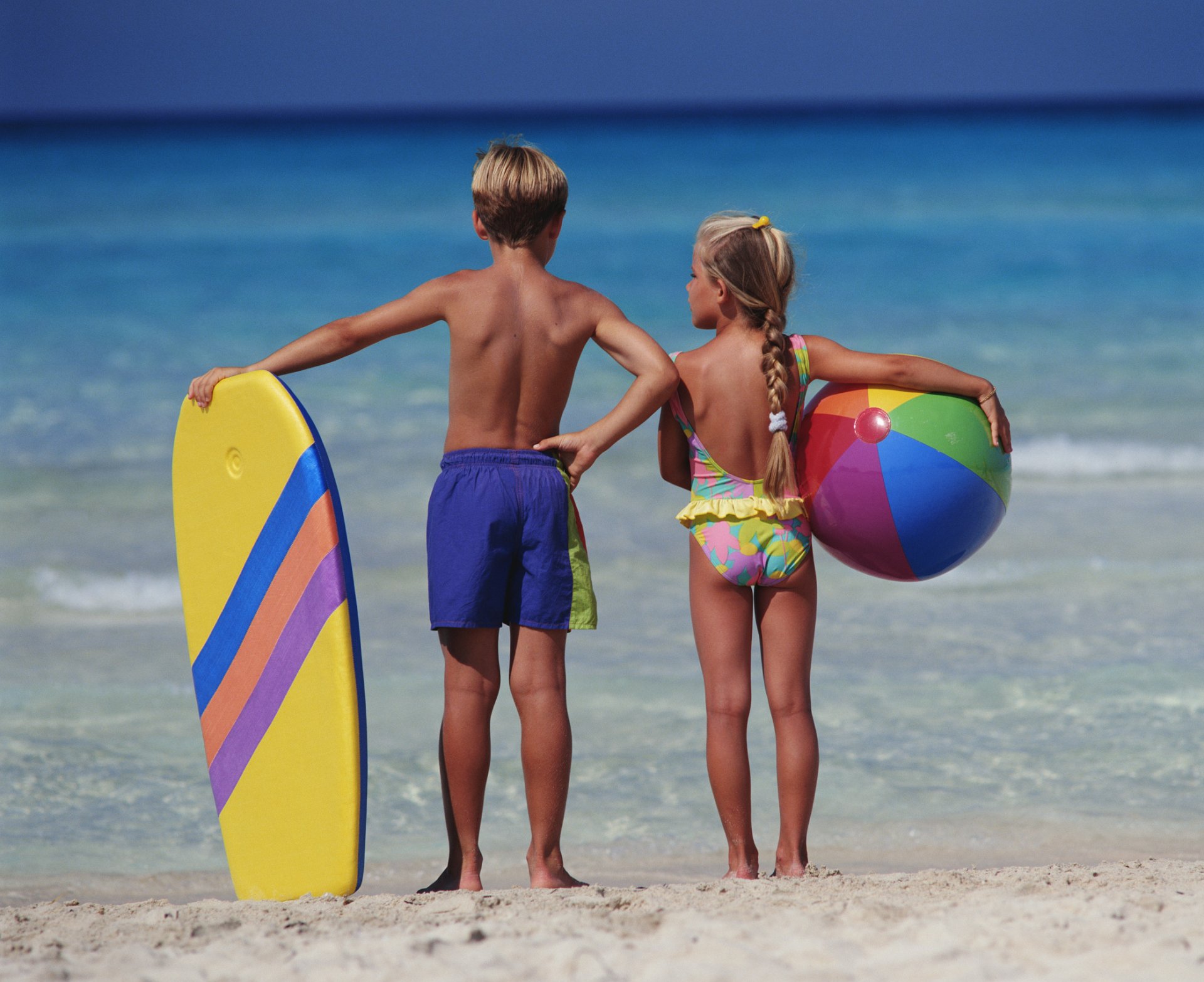 stimmung kinder junge mädchen meer urlaub hintergrund tapete