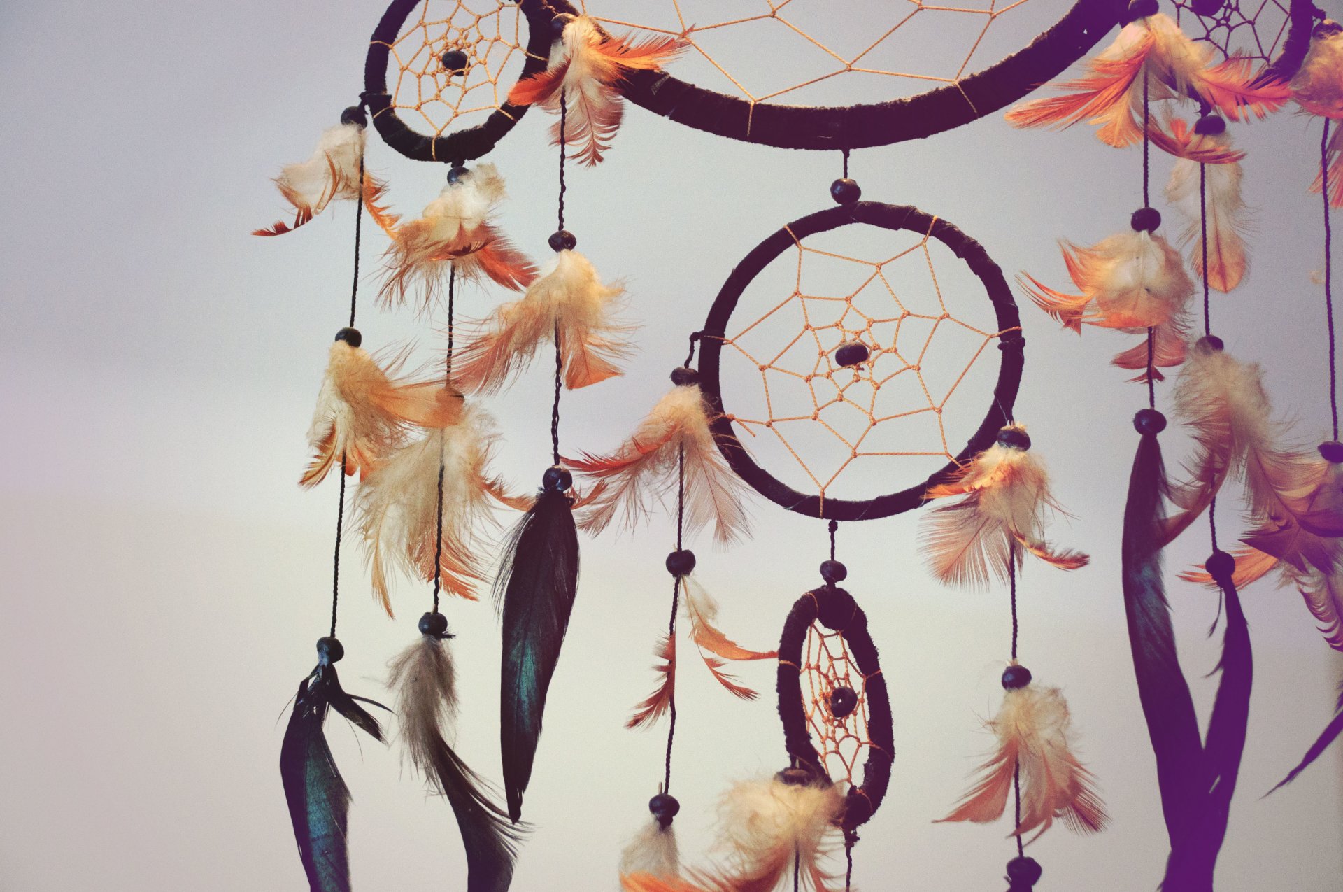 dreamcatcher amulet feather