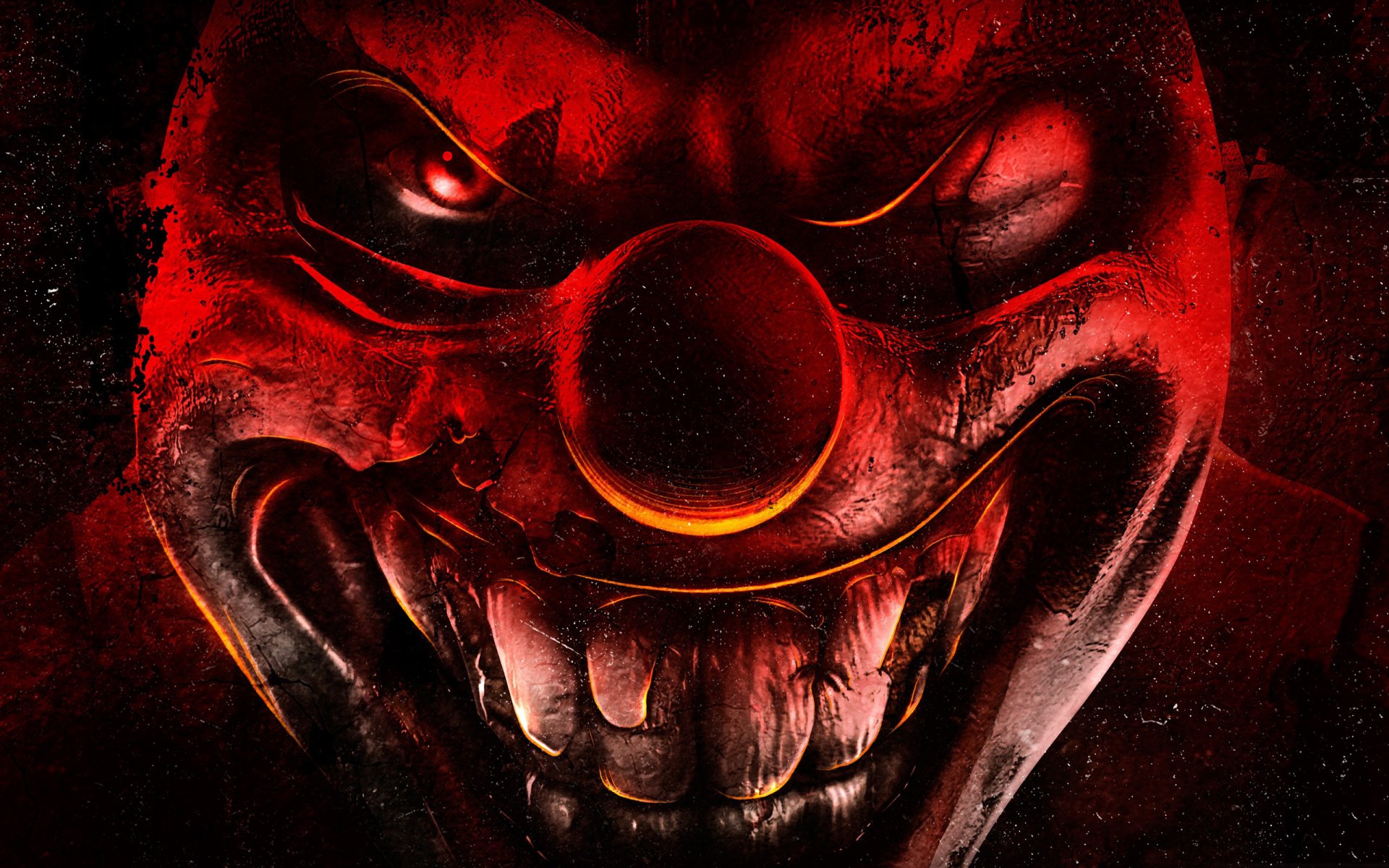 twisted metal jeu play station clown