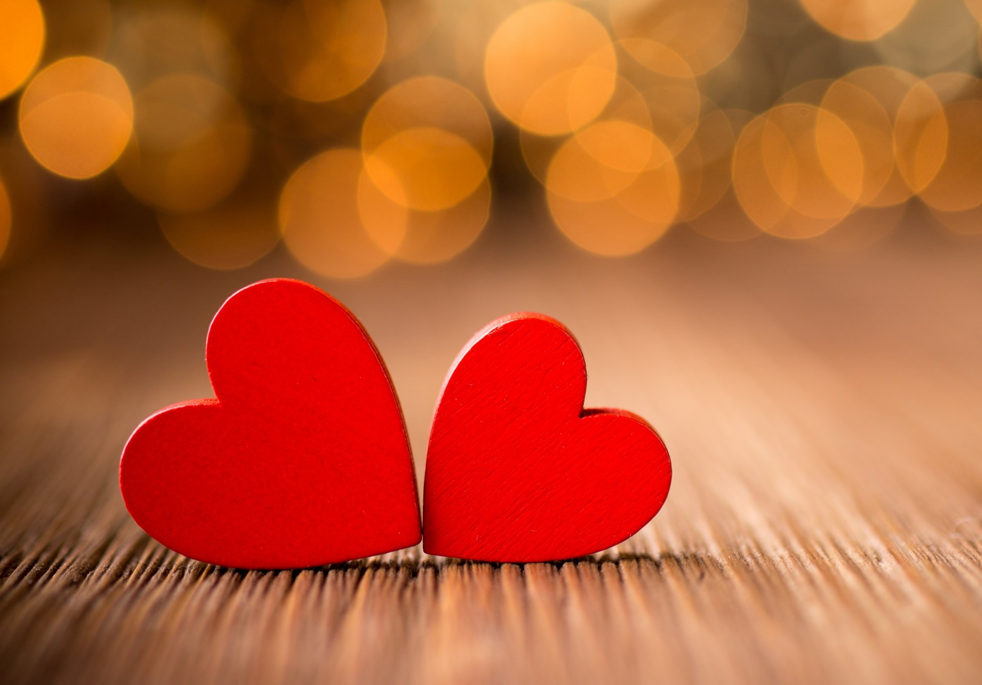 corazones corazones rojo macro bokeh luces mesa árbol