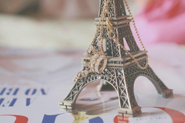 La torre Eiffel es adecuada para anillos