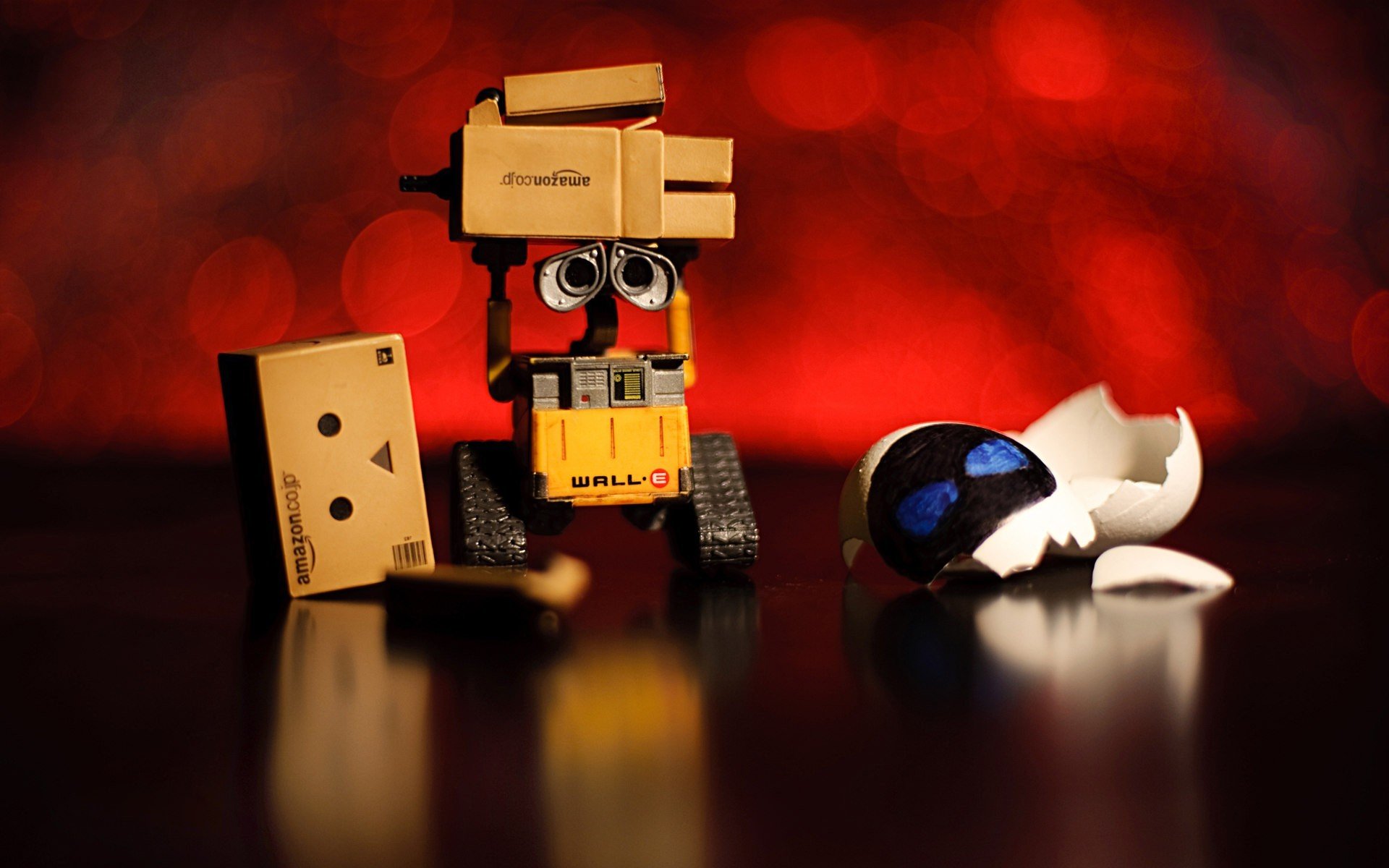 danbo boîte robot wall - victoire macro