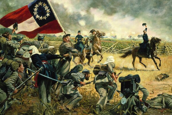 Guerra in Virginia il 21 luglio 1861
