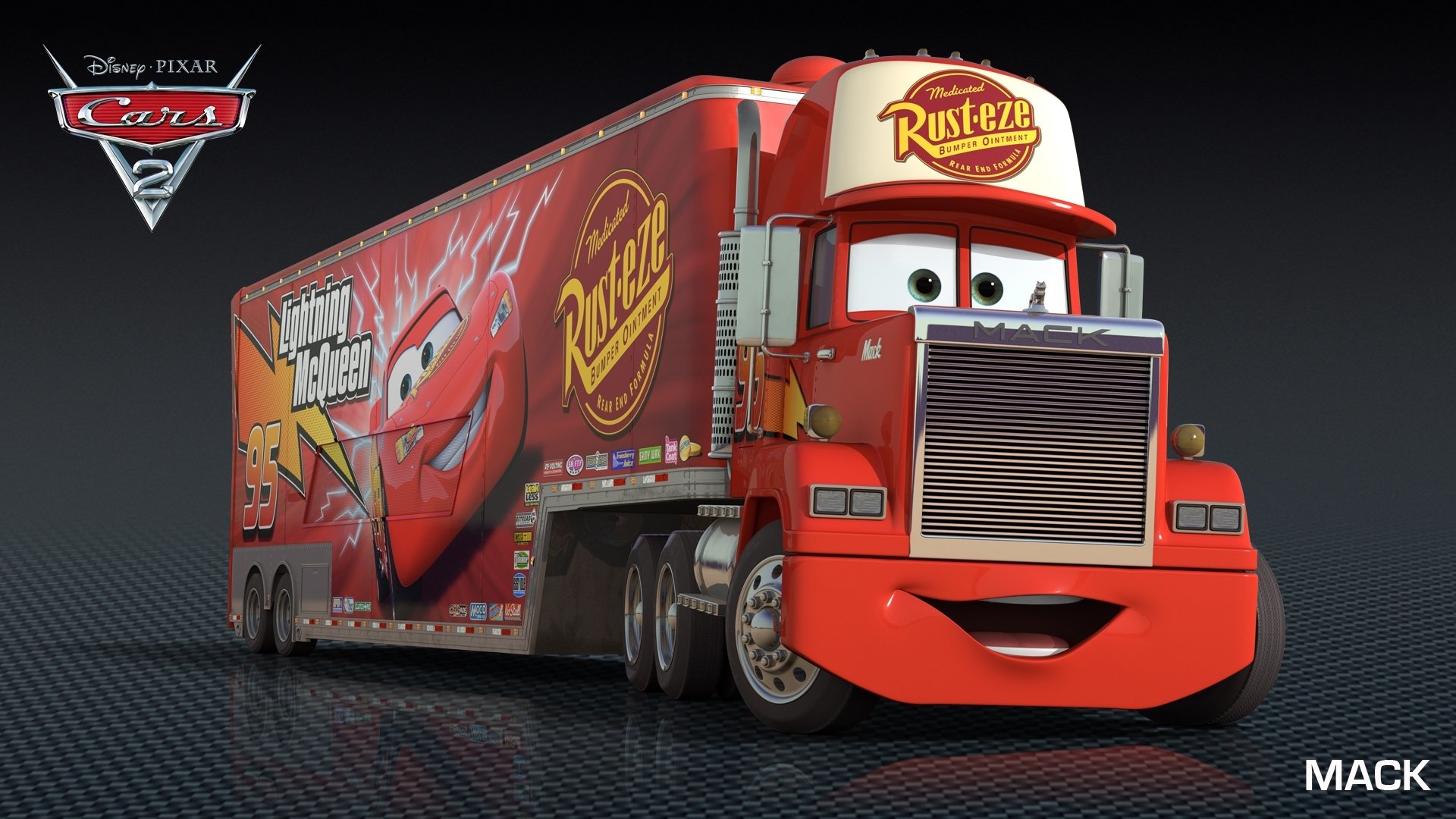 cars cartoon disney pixar mack