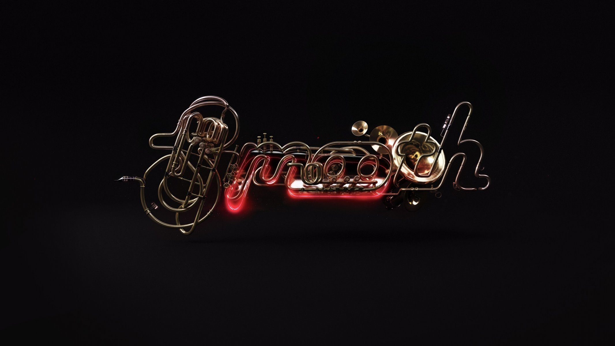 mooth jazz render musical instruments digital art