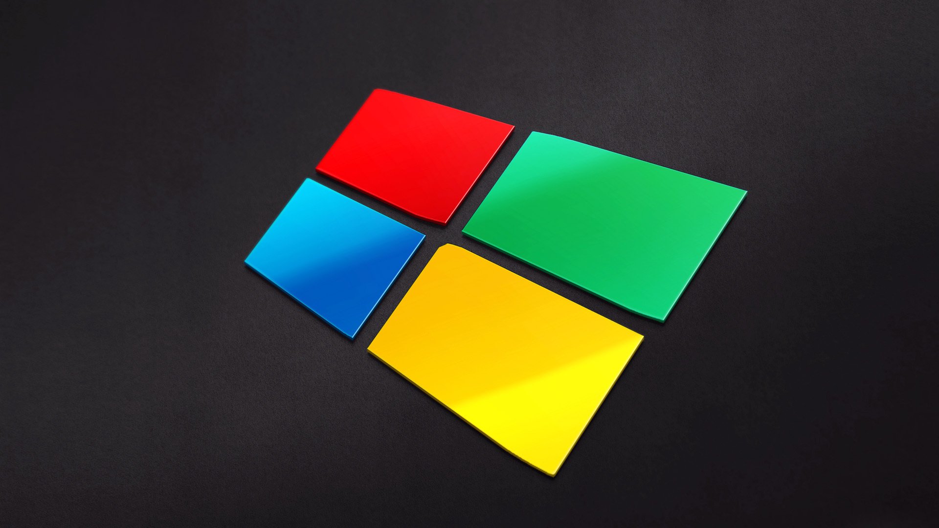 windows wallpaper computer operating system 3d logo emblem relief volume hi-tech