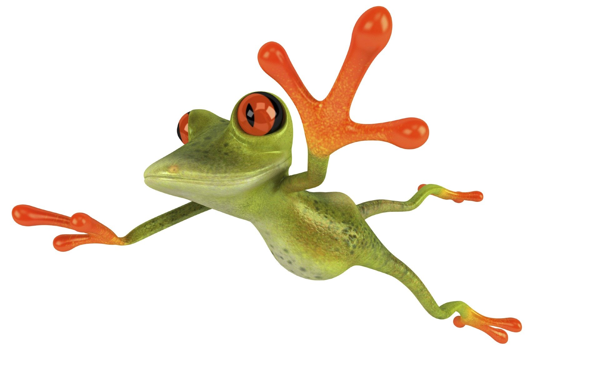 gratuit grenouille 3d la grenouille le graphique le vol le saut