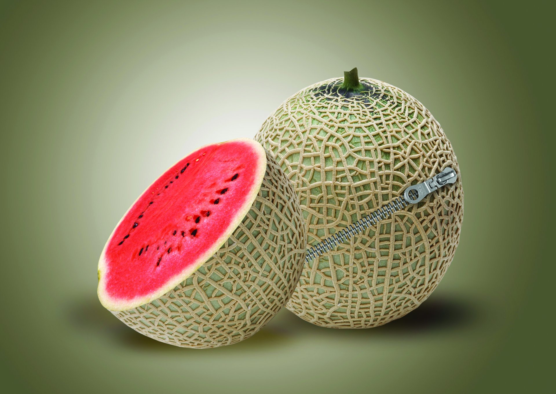 wassermelone schloss kreativ