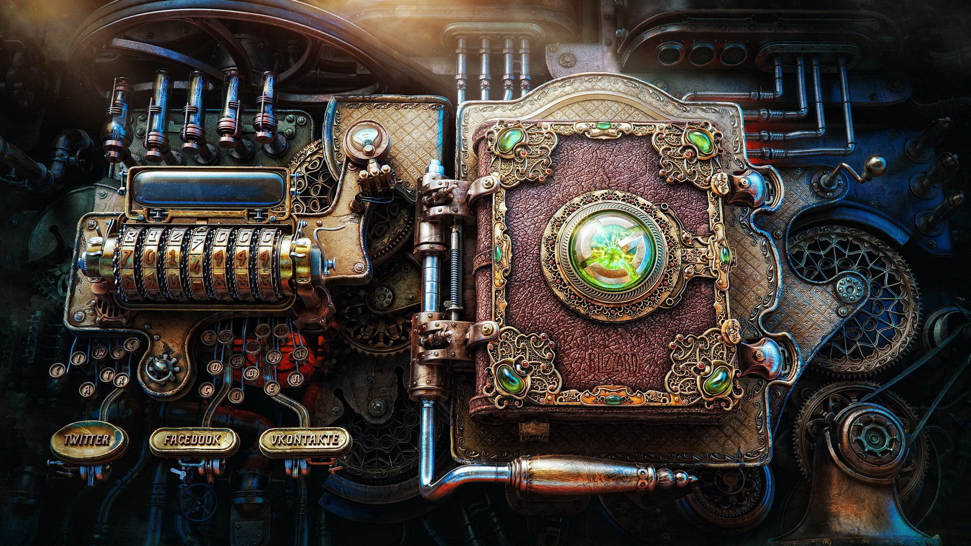 render steampunk fiction book the mechanism alekscg aleksandr kuskov