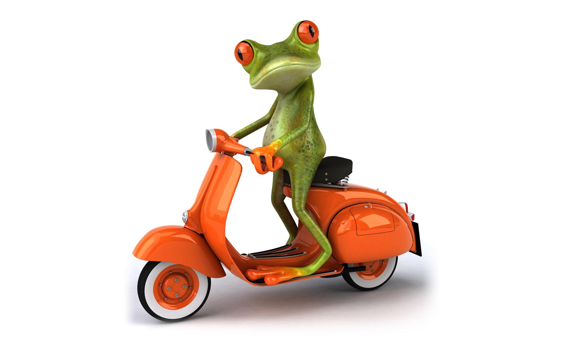 free frog 3d frog graphics moped transportation