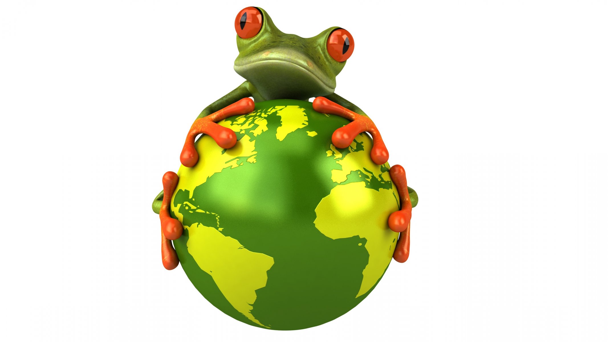 gratuit grenouille 3d la grenouille le graphique la planète le regard les yeux