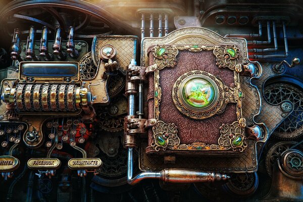 The book mechanism by Alexander Kuskov