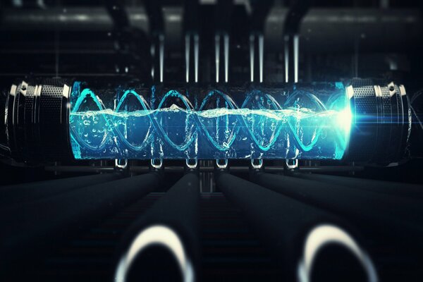 DNA macro layout in 3d