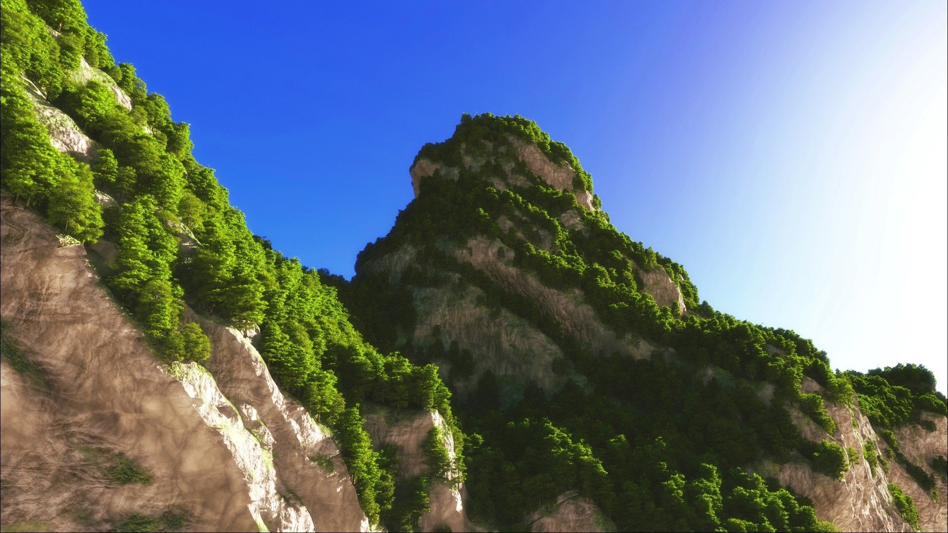 de l art des rochers des montagnes des collines des arbres du ciel