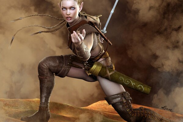 Fantasy Amazone femmes guerrières