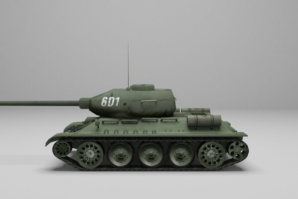 Copia reducida del tanque T34