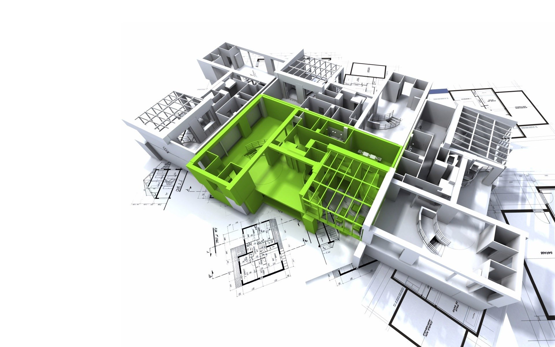 drawing plan apartment