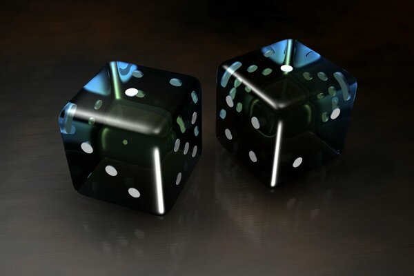 Dice are like the eyes of a snake