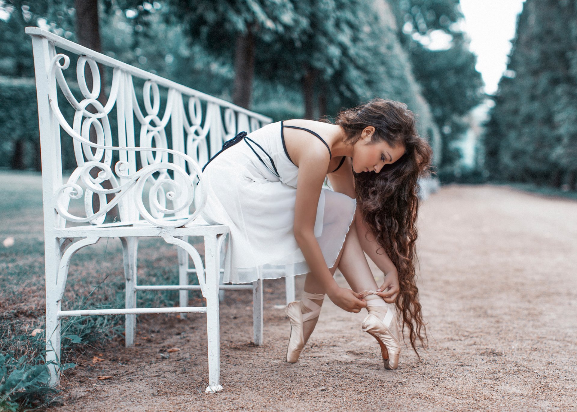 ballerina pointes bench