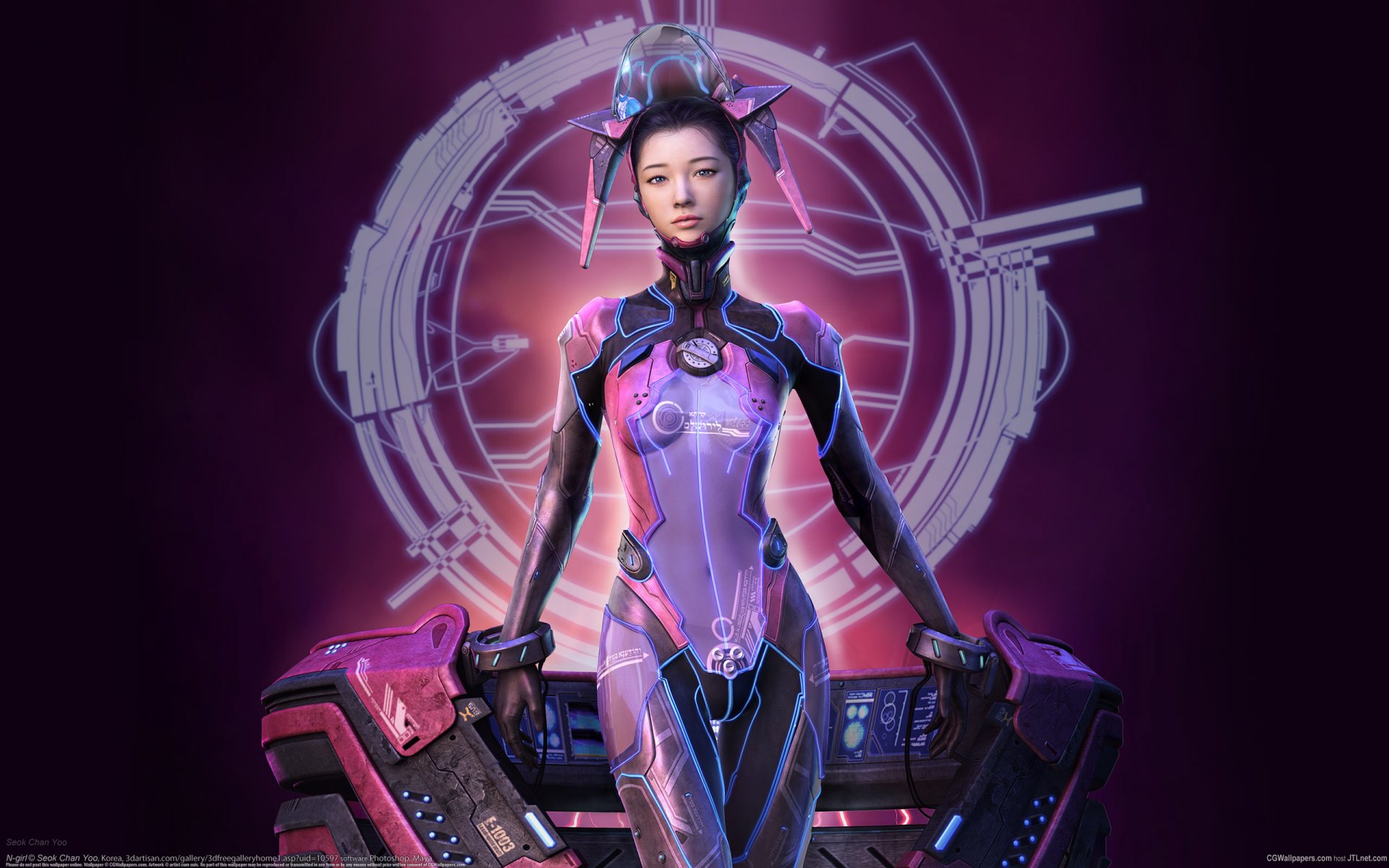 eok chan yoo cg wallpapers future neo suit