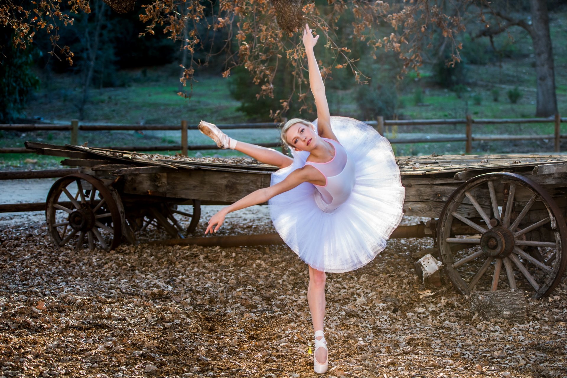 la jeune fille une danseuse de la posture