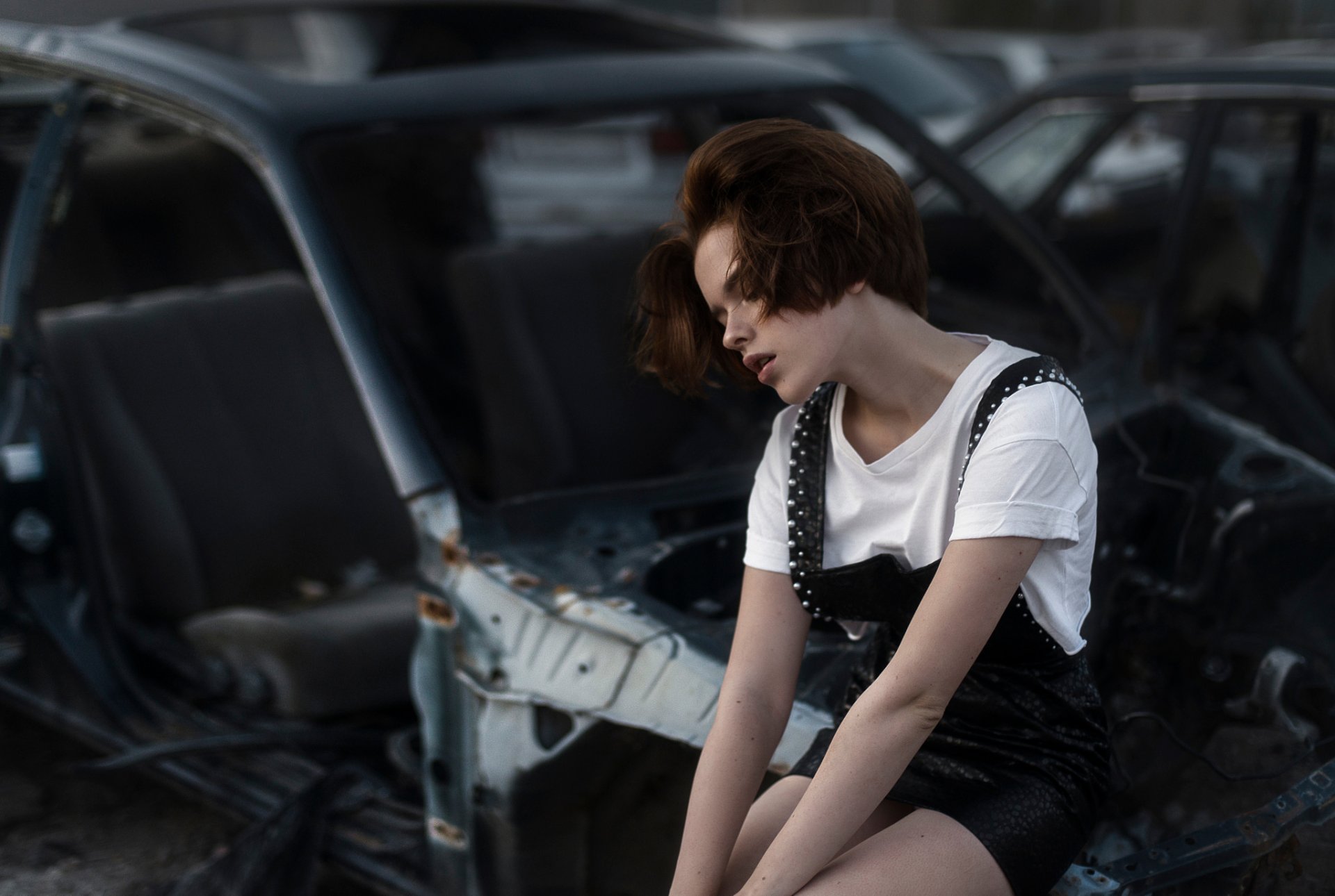 girl alina car tatiana mercalova